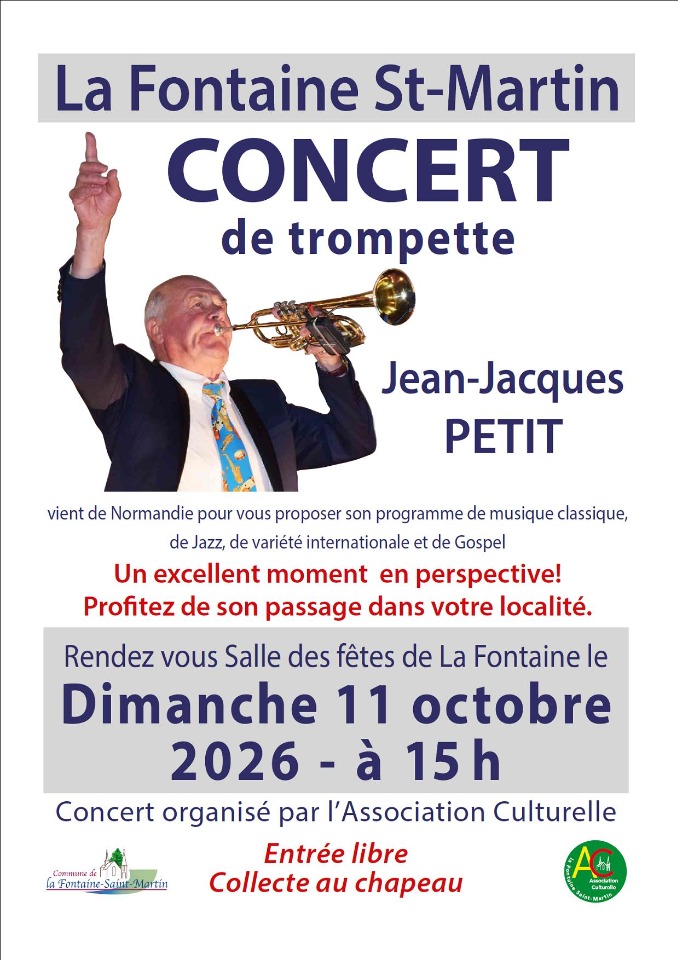 concert de Jean-Jacques Petit - La Fontaine-Saint-Martin