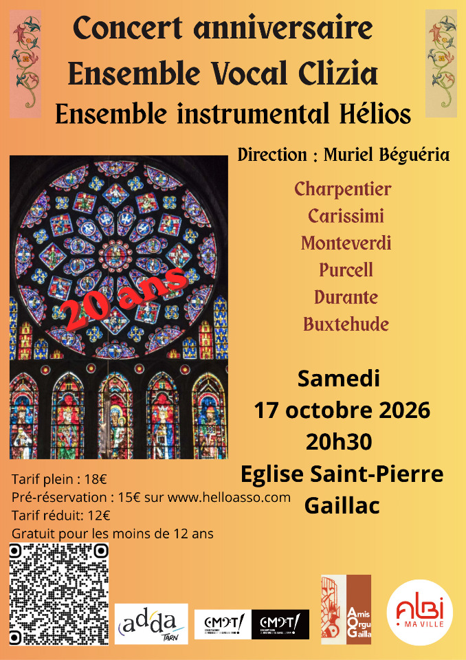 L'Ensemble vocal Clizia c&eacute;l&egrave;bre ses vingt ans - 