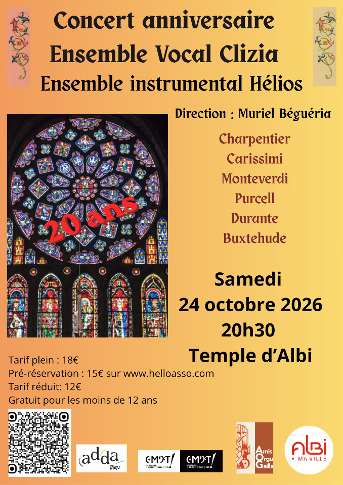 L'Ensemble vocal Clizia c&eacute;l&egrave;bre ses vingt ans - Albi