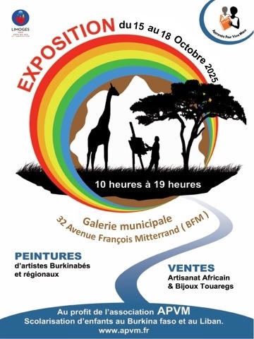 Expo-vente d'artisanat africain de l&rsquo;APVM - Limoges