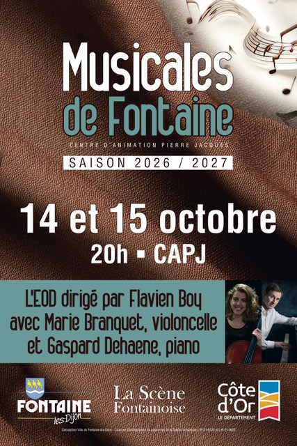 Sc&egrave;ne Fontainoise&nbsp;: " Chopin en majest&eacute; " - Fontaine-lès-Dijon