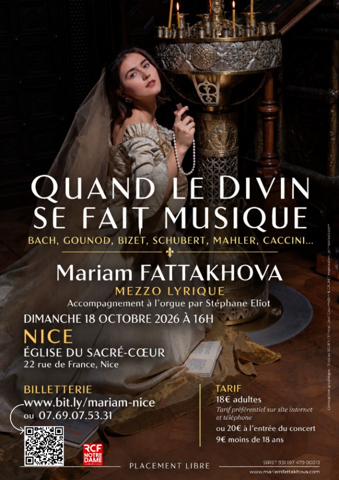 "Quand le divin se fait musique" par Mariam Fattakhova - Nice