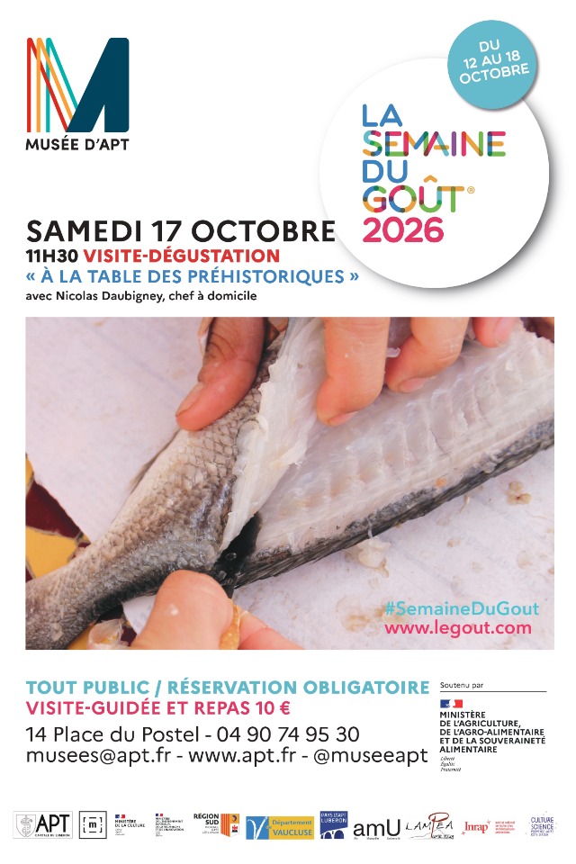 Visite-d&eacute;gustation &laquo; &Agrave; la table des pr&eacute;historiques &raquo; - Apt