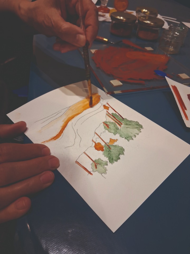 VACANCES AU MUS&Eacute;E D&rsquo;APT&nbsp;: Ocre d&rsquo;Art&nbsp;: l&rsquo;aquarelle &ndash; d&egrave;s 6 ans - Apt