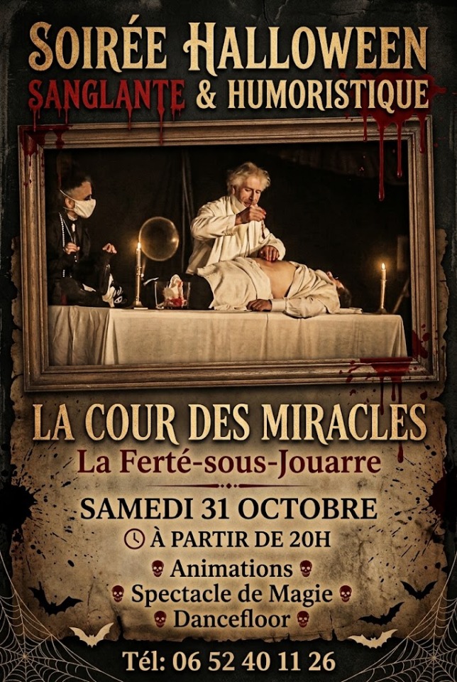 Soir&eacute;e Halloween dansant - La Ferté-sous-Jouarre