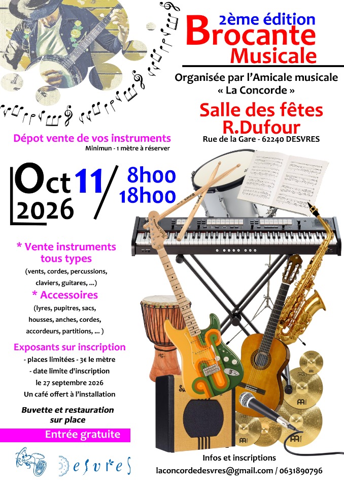 Brocante Musicale - Desvres
