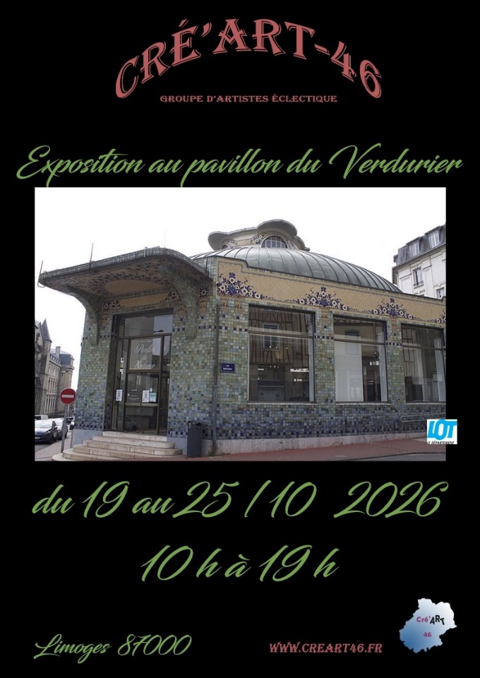 EXPOSITION D'ARTISTES PROFESSIONNELS DE L'ASSOCIATION CREART 46 - Limoges