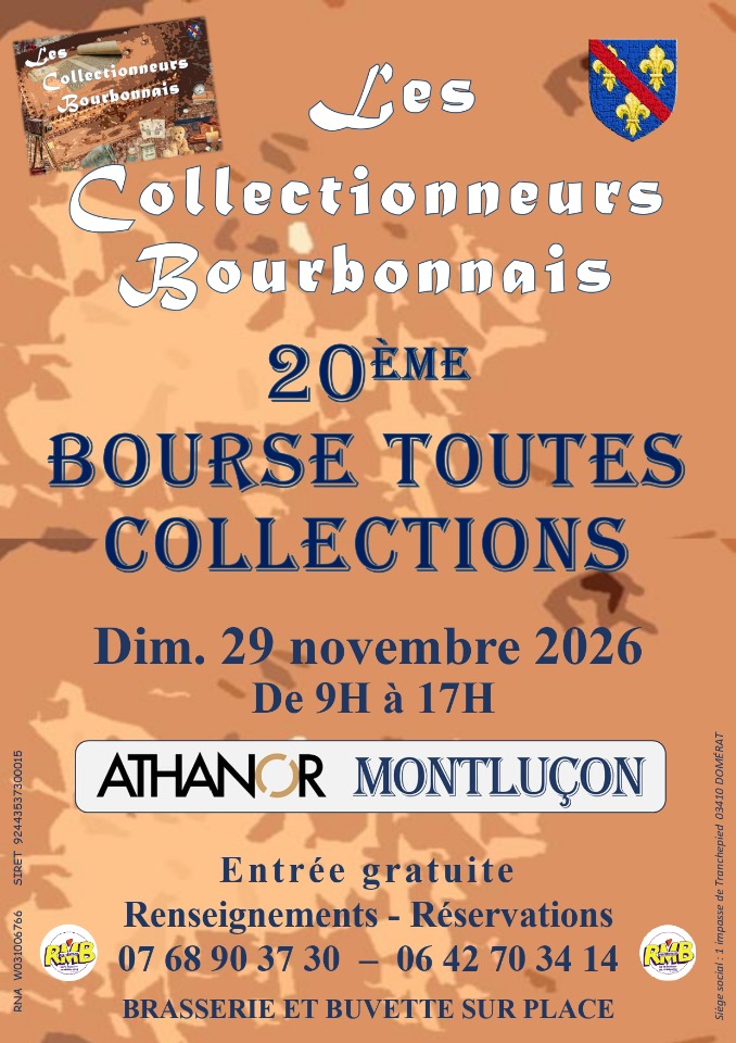 BOURSE TOUTES COLLECTIONS - Montluçon