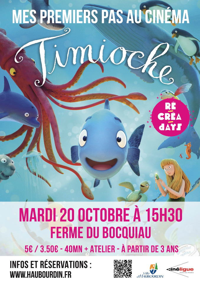 Mes premiers pas au cin&eacute;ma&nbsp;: Timioche&nbsp;(Cin&eacute;ma) - Haubourdin
