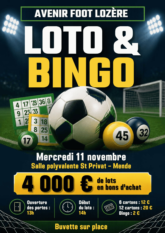 Loto d'automne sans ordinateur - Mende