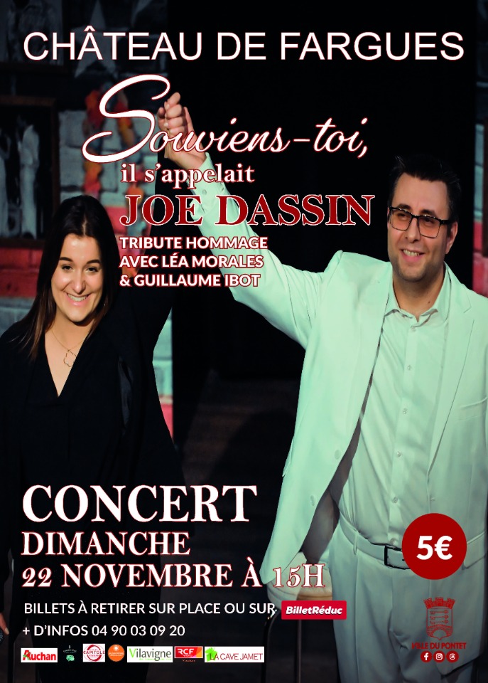 Souviens-toi, il s&rsquo;appelait Joe Dassin - Le Pontet