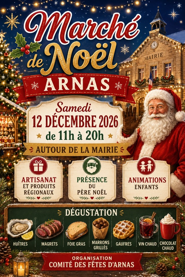 March&eacute; de No&euml;l - Arnas