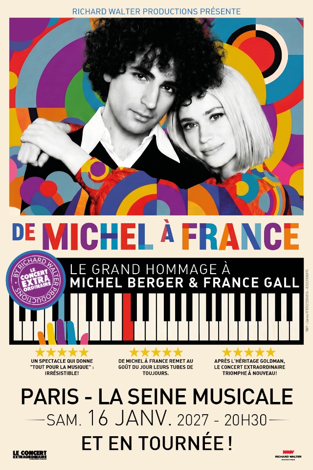 De Michel &agrave; France, le Grand Hommage &agrave; Michel Berger & France Gall - Boulogne-Billancourt