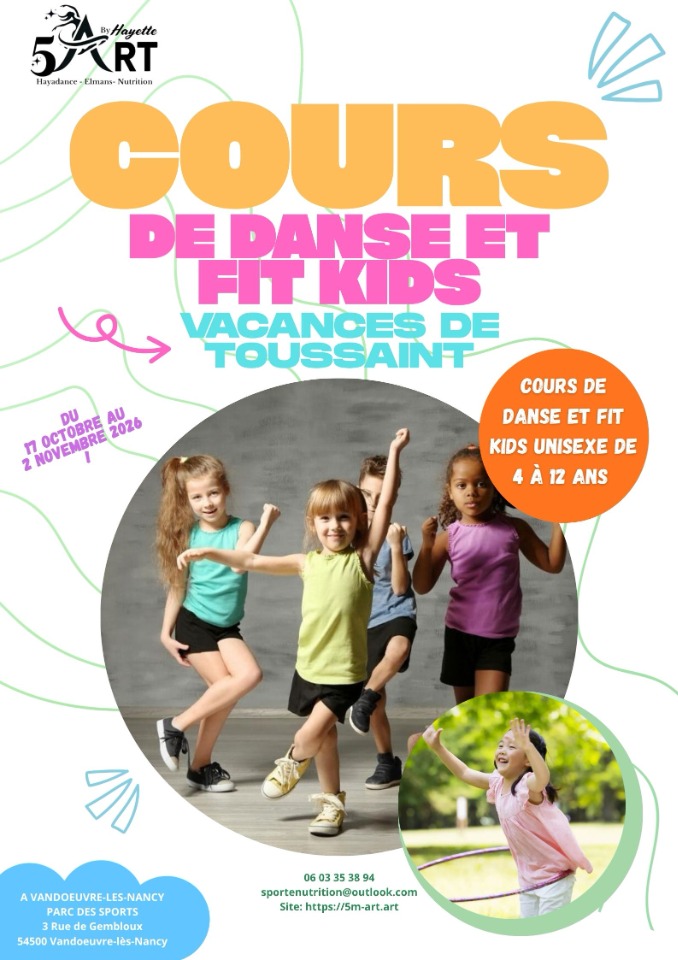 5eme ART vacances scolaires OTOBRE 2026  - Vandœuvre-lès-Nancy