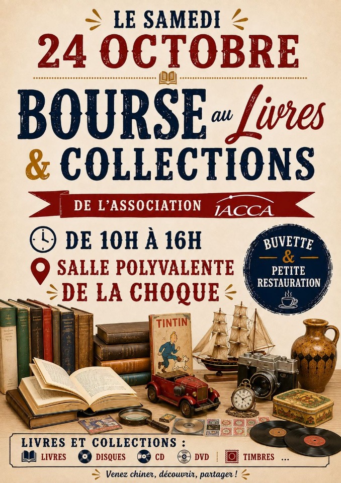 Bourse aux livres et aux collections - La Chapelle-d'Armentières