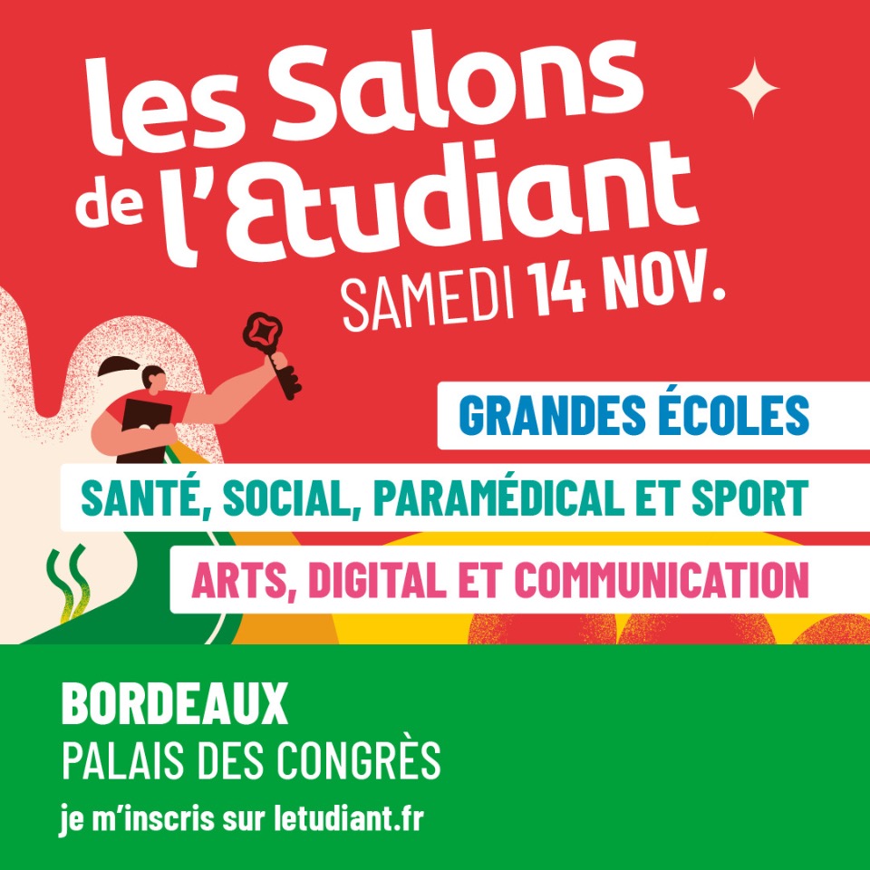 Le Salon Grandes &eacute;coles / Sant&eacute;, social, param&eacute;dical e - Bordeaux