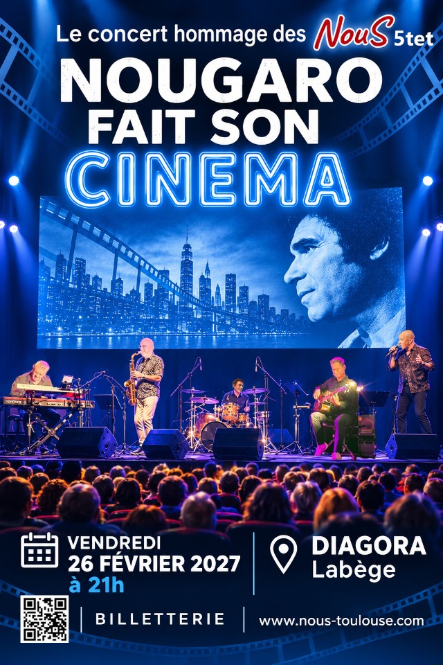 Nougaro fait son Cin&eacute;ma &agrave; Diagora Lab&egrave;ge - Labège