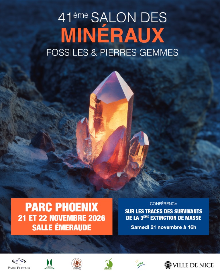 41e Salon des Min&eacute;raux, Fossiles et Pierres Gemmes - Nice